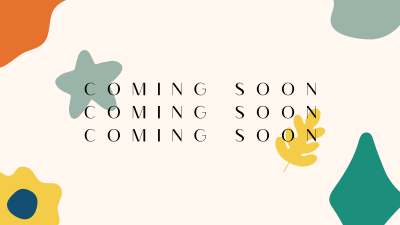 Quirky Coming Soon YouTube cover (channel art) Image Preview