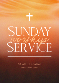 Blessed Sunday Service Poster Image Preview