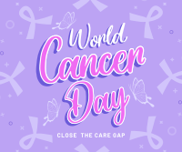 World Cancer Reminder Facebook Post Design