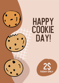 Cute Cookie Day  Flyer Image Preview