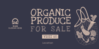 Organic Produce Twitter Post Image Preview