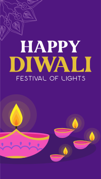Diwali Festival Facebook Story Design