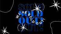 Just Sold Out Facebook Event Cover Design