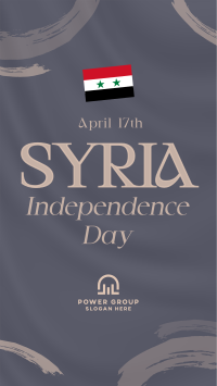 Syria Day Instagram Story Design