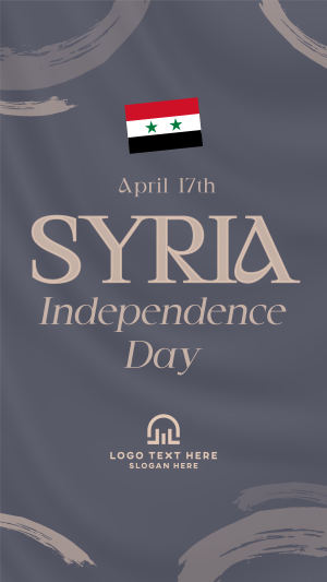 Syria Day Instagram story Image Preview