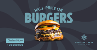 All Hale King Burger Facebook Ad Design