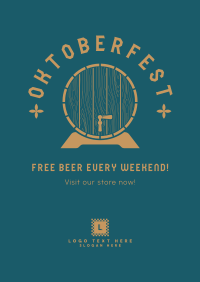 Beer Barrel Poster Design