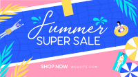 Summer Super Sale Animation Design