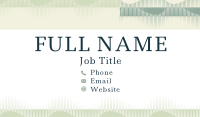 Generic Geometric Pattern Business Card Preview