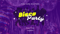 Disco Fever Party Facebook event cover Image Preview