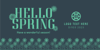 Hello Spring! Twitter post Image Preview