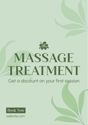 Massage Therapy Service Poster Image Preview