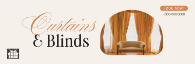 High Quality Curtains & Blinds Twitter header (cover) Image Preview