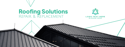 Residential Roofing Solutions Facebook cover Image Preview