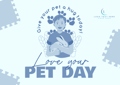 Pet Appreciation Day Postcard Image Preview