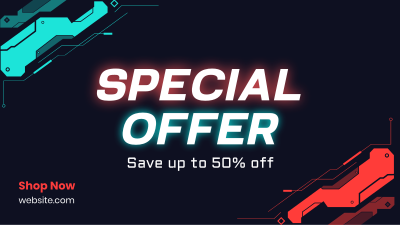 Mechanical Special Offer Facebook event cover Image Preview