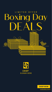 Boxing Day Deals Facebook Story Design