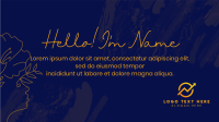Nice To Meet You Facebook Event Cover Design