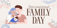 Floral Family Day Twitter post Image Preview