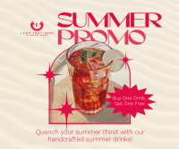 Modern Summer Promo Facebook post | BrandCrowd Facebook post Maker