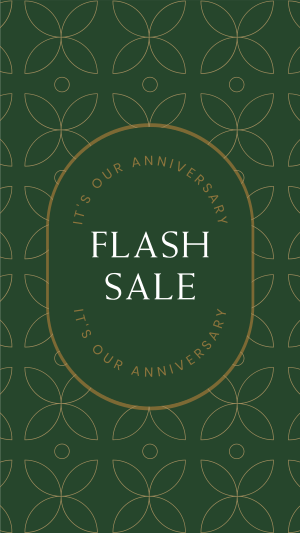 Anniversary Flash Sale Instagram story Image Preview