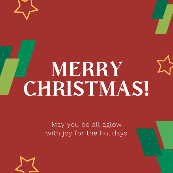 Christmas Greeting Instagram Post Design Image Preview