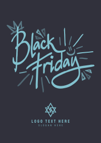 Black Friday Doodles Poster Image Preview