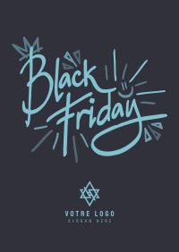 Black Friday Doodles Poster Image Preview