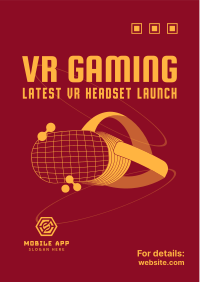 VR Gaming Headset Flyer Image Preview