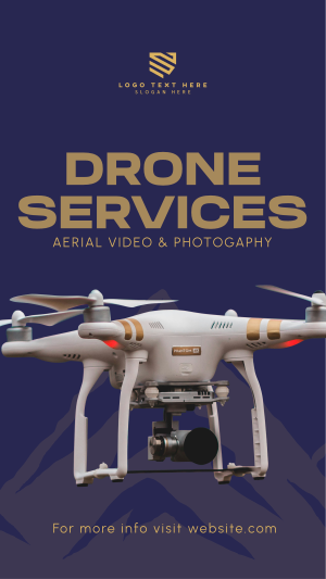 Aerial Drone Service Facebook story Image Preview