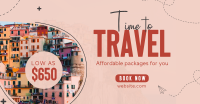 Travelling International Facebook Ad Design