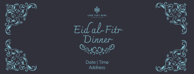 Fancy Eid Dinner Facebook cover Image Preview