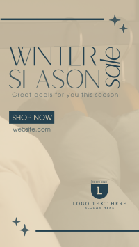 Winter Season Sale YouTube short Image Preview