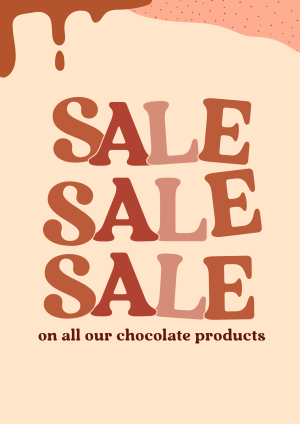 Sweet Chocolate Sale Flyer Image Preview