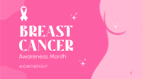 Beat Breast Cancer Facebook Event Cover Design