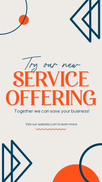 New Service Offer Video Image Preview