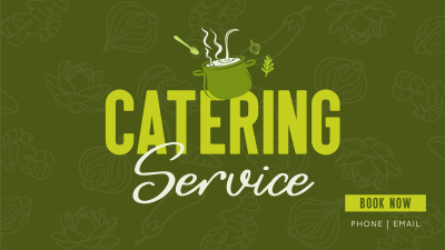 Delicious Catering Facebook event cover Image Preview