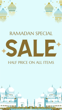 Ramadan Kareem Sale Facebook story Image Preview