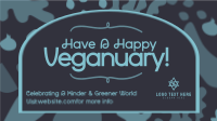Playful Veganuary Greetings Animation Preview
