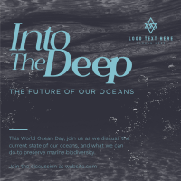 Into The Depths Instagram post Image Preview
