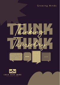 Modern Thinking Thursday Flyer Image Preview
