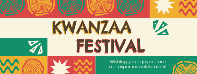 Tribal Kwanzaa Festival Facebook cover Image Preview