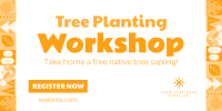 Tree Planting Workshop Twitter post Image Preview