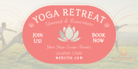 Yoga Retreat Day Twitter post Image Preview