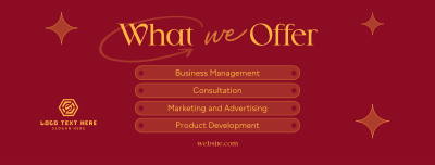 Business Services List Facebook cover Image Preview