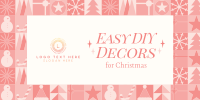 Exciting Christmas Crafts Twitter post Image Preview