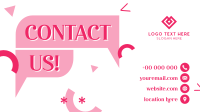 Business Contact Details Animation Preview