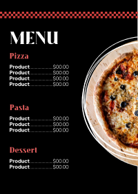 Pizza Circles Menu Image Preview