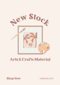 New Art Stock Poster Design