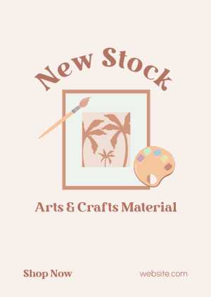 New Art Stock Poster Image Preview